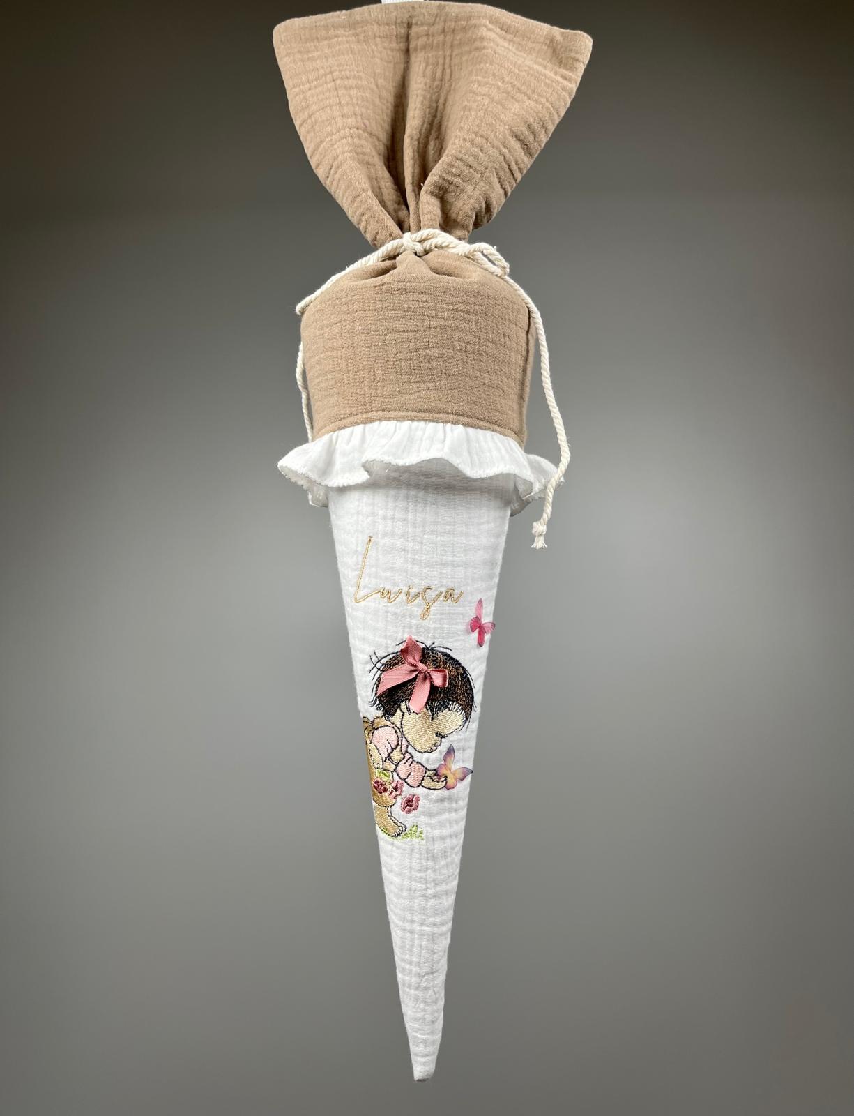 Kita Tüte - Mädchen mit Schmetterling