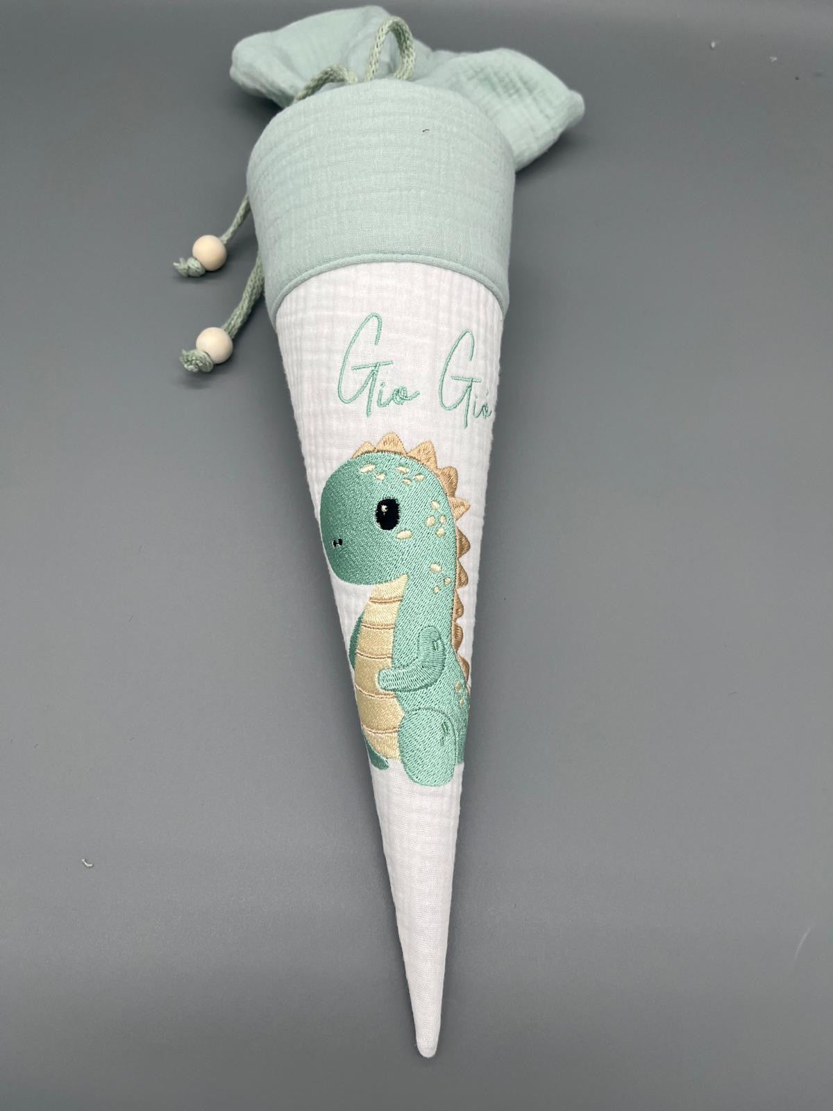 Kita Tüte - Dino (mint)