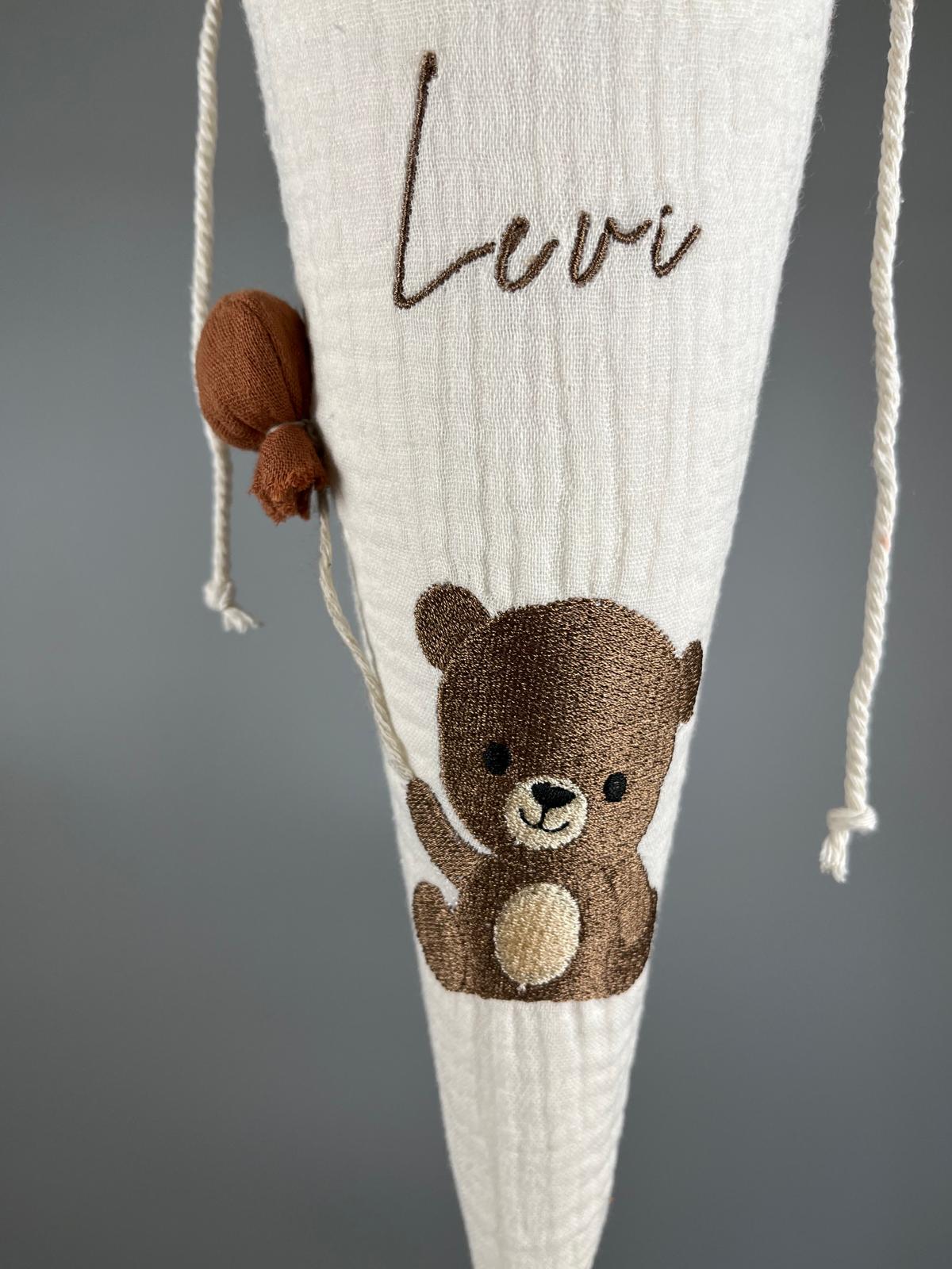 Kita Tüte -Bär mit Luftballon