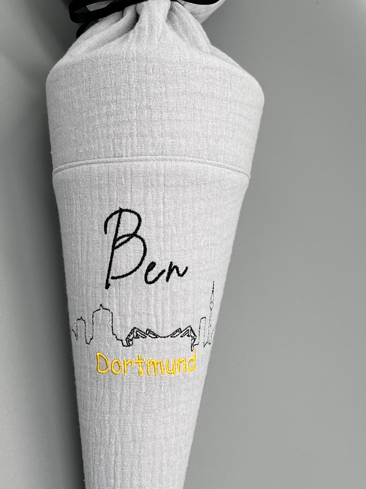 Schultüte - Dortmund (grau)