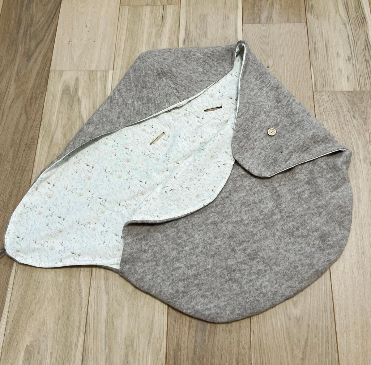 Baby-Einschlagdecke Wollwalk