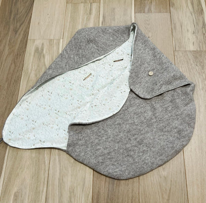 Baby-Einschlagdecke Wollwalk