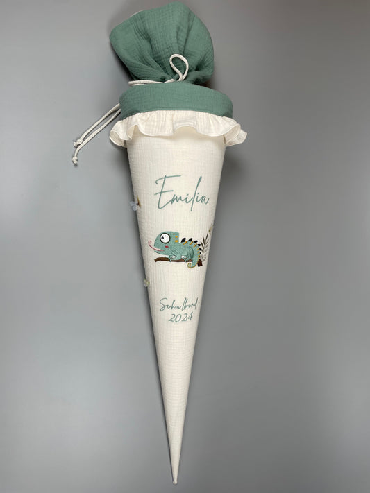 Schultüte - Chamäleon