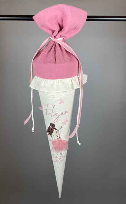 Schultüte - Ballerina (rosa)