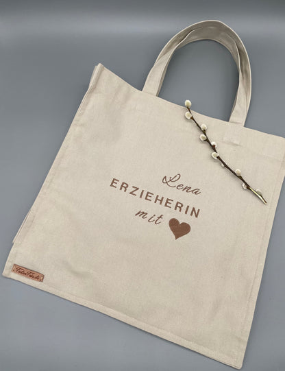 Tragetasche / Hochwertige personalisierte Baumwolltasche