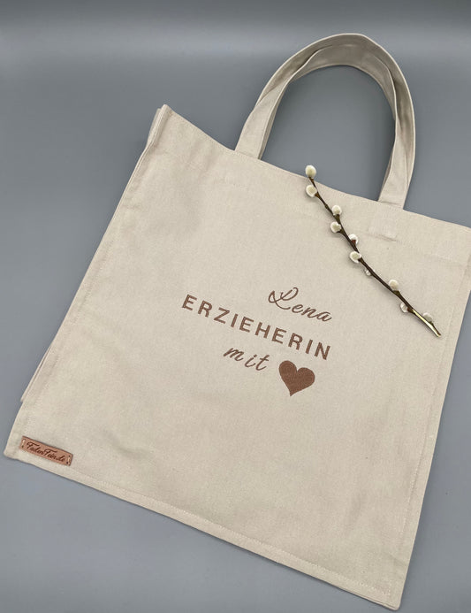Tragetasche / Hochwertige personalisierte Baumwolltasche